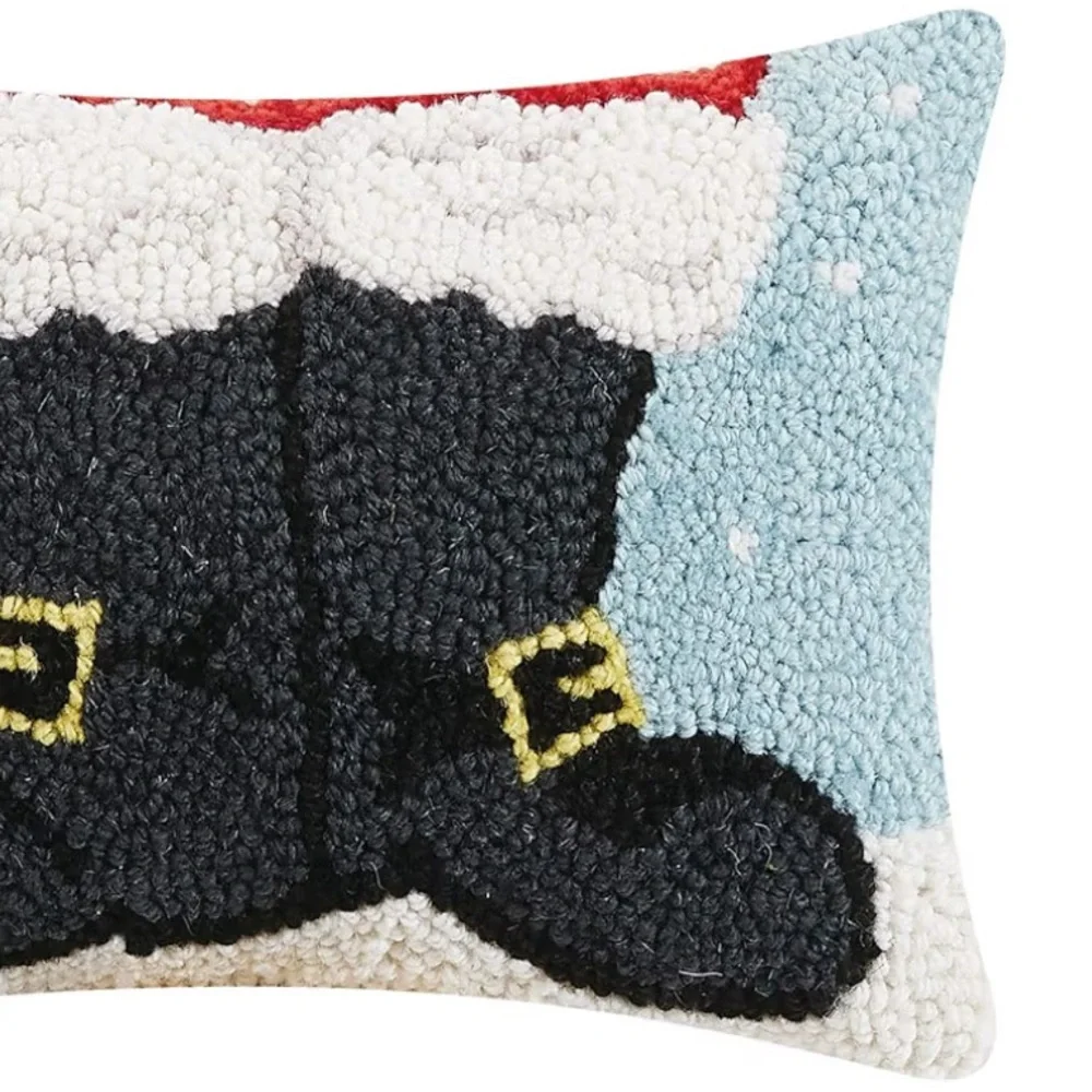 Santa’s Boots Accent Pillow